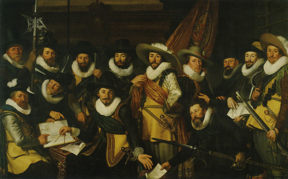 Werner Jacobsz. van den Valckert (1625), Schutters van Wijk VIII onder kapitein Albert Coenraetsz. Burgh / Amsterdam Museum